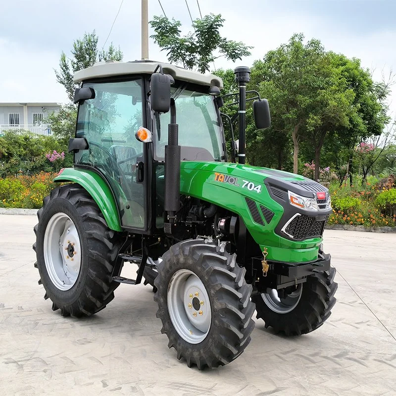 China Traktor Marken Tavol Mini 704 70HP Traktor mit Radial Reifen