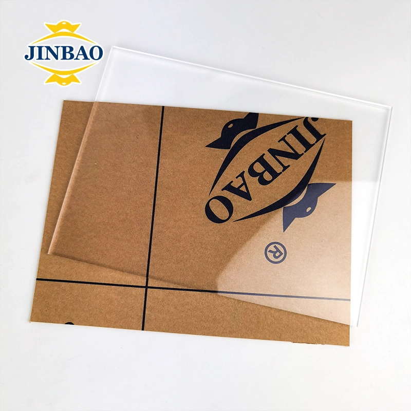 Jinbao Cast Color Sheets Acrylic Panles Laminates 1220X2440mm White Seashell High Gloss 18mm 20mm for Furniture Board