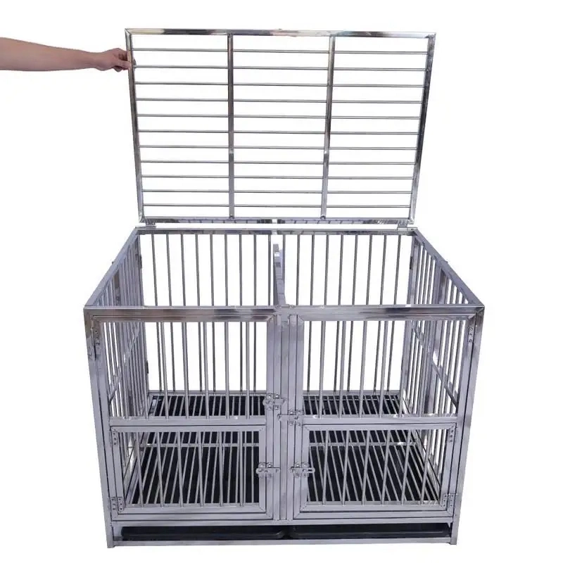 Free Shipping Metal Cage Storage Iron Mesh Wire OEM Pallet Steel Stillage Square Box Forklift Metal Mesh Pallet