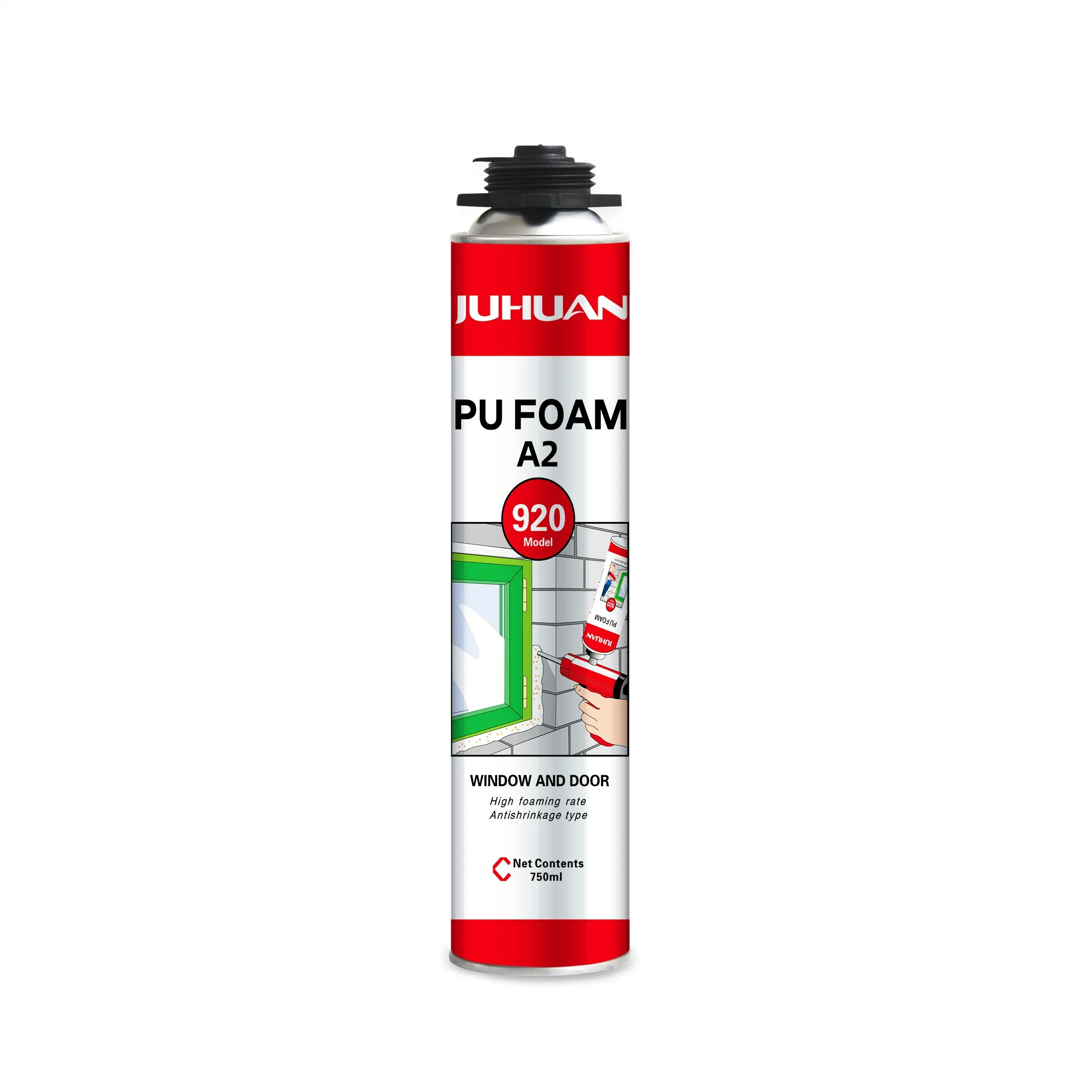 Juhuan-Single-Component Fire Resistant Foam with High Ductility