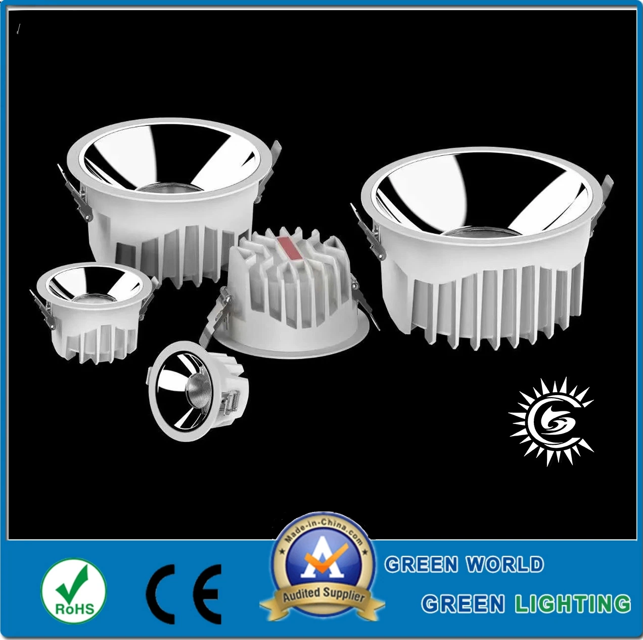 Outdoor 10W 20W 30W 40W 50W New Design Commercial LED Spot Light Ceiling Down Light LED Downlight