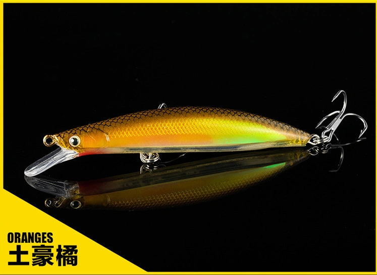 LED Tuna Hard Wooden Popper Swim Artificial Electric Fishing Lure