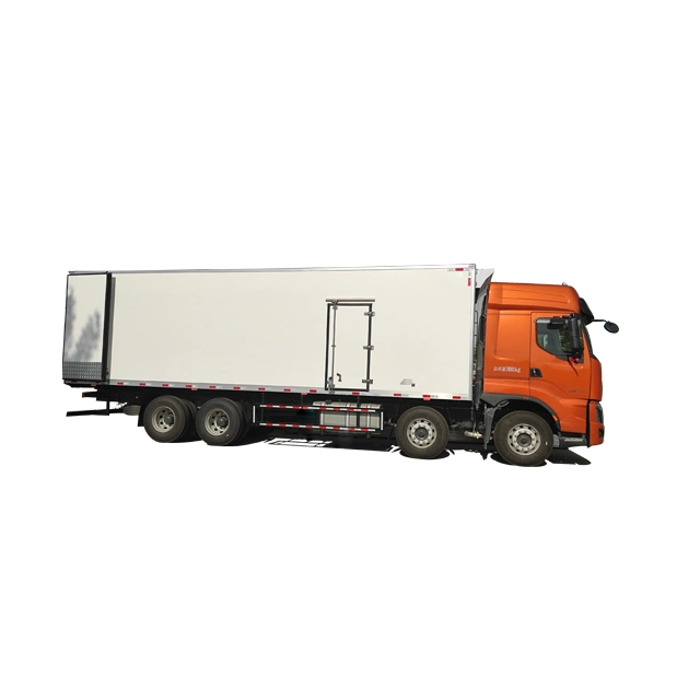 Kundenspezifische XPS/ PU-Isolierung CKD/CBU Kühlplatte gefrorenes Gemüsefleisch Seafood Transport Aluminium Kühlschrank LKW Körper für Meeresfrüchte Huhn