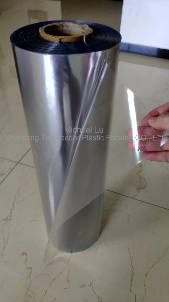 60 Micron Clear PVC Film to Produce High Barrier Cold Form Blister Alu-Alu