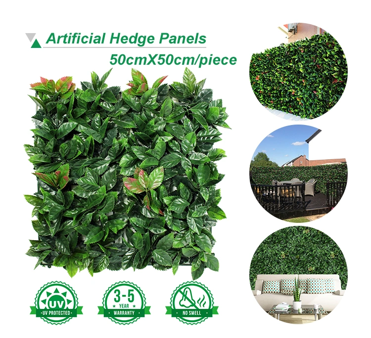 Artificial Outdoor Boxwood Faux Plants Privacy Hedge