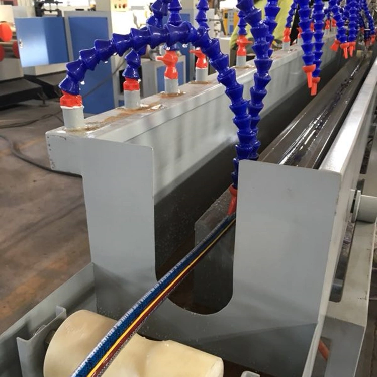 PVC-Faser verstärkte Rohrausrüstung / Garten Rohr Produktionslinie Hersteller