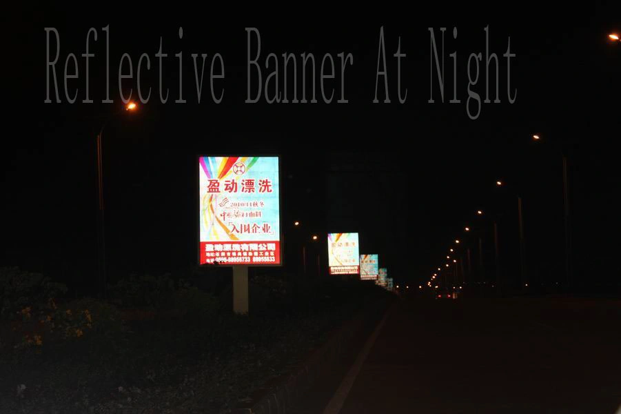 Outdoor Advertising Reflective Printing Material