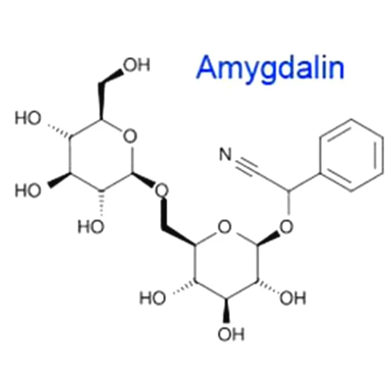 Extracto de hierbas 50%~98% de amygdalin (Vitamina B17) aliviar el suministro de fábrica de dolor