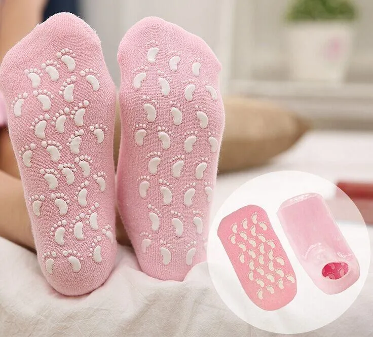 Moisturizing Socks Gloves for Repairing Softening Foot and Hand SPA Gel Gloves Dry Cracked