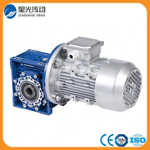 Small Industrial Worm Wheel Gearbox Aluminium Housing