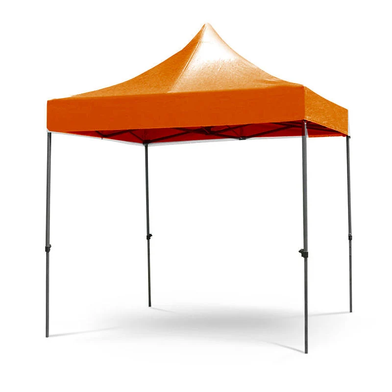 10'x10' Canopy desplegable al aire libre Fiesta de boda Tent Patio plegable Tent Cenador gris