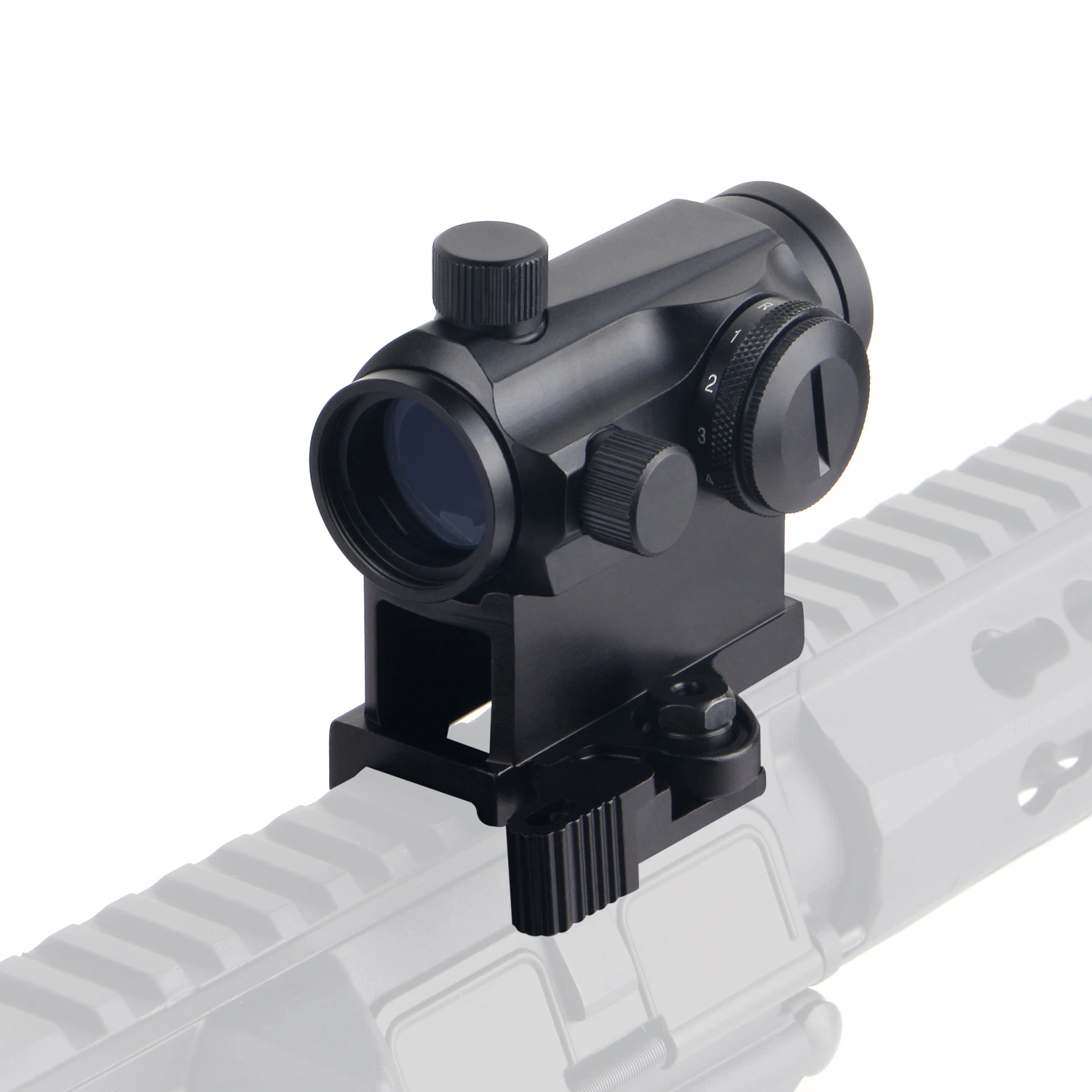 Mzj Optics QD montaje en altura 1X24 Red Green DOT Sight Alcance