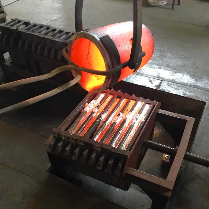 200kg Copper Melting Induction Furnace with High Efficiency