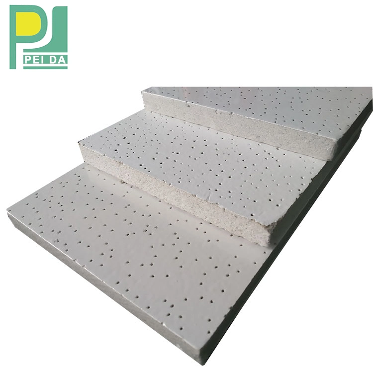 Потолочные плитки ложных песок поверхности минерального волокна потолок