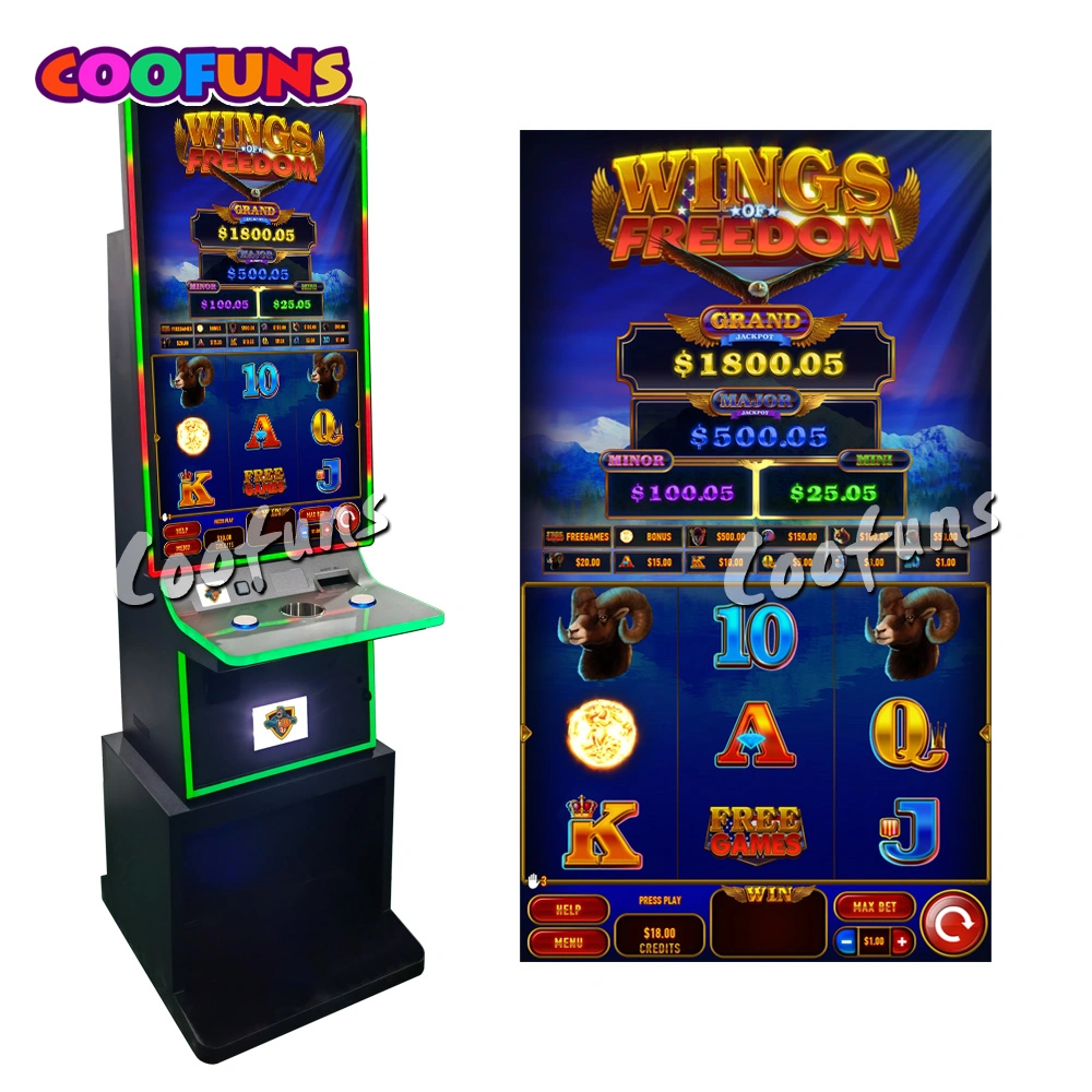 Coin Operated Electronic Gaming Nudge Skill Games Aurora Link by Jenka Lab Multi Game Machine for Sale