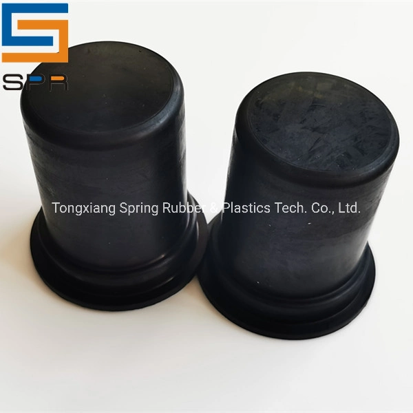 NBR Molded Rubber Foot with Black Colour Rubber Cap