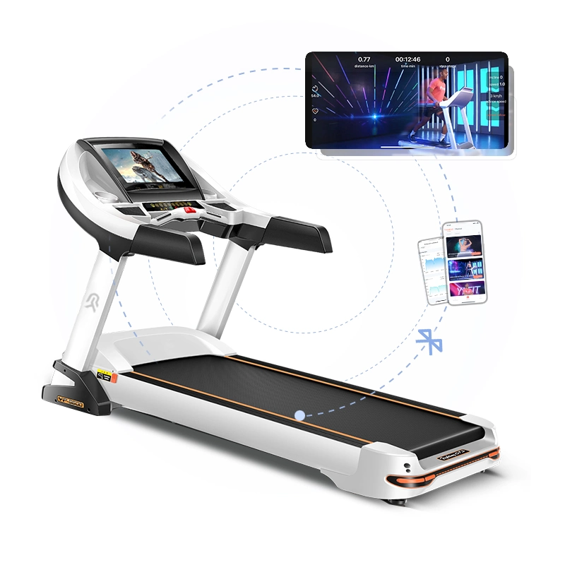 Ypoo Gymnase à domicile Fitness DC Motor Gym Équipement de sport Machine de course Fitness Tapis de course à bas prix avec l'application Yifit gratuite