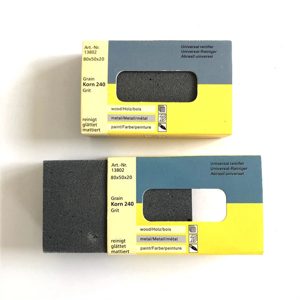 Rubber Sanding Block Flexible Abrasive Stone Block Hand Rub Elastic Stone