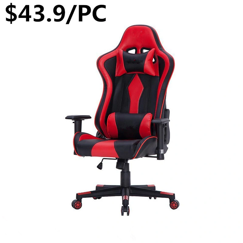 High quality/High cost performance Headrest Recliner Leather Massage Computer Backrest Gaming Chair