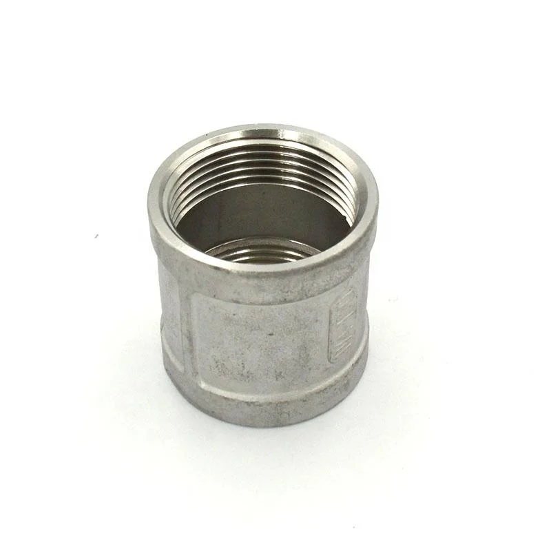 304 316 Stainless Steel Investment Casting Thread Pipe Fitting Socket Banded