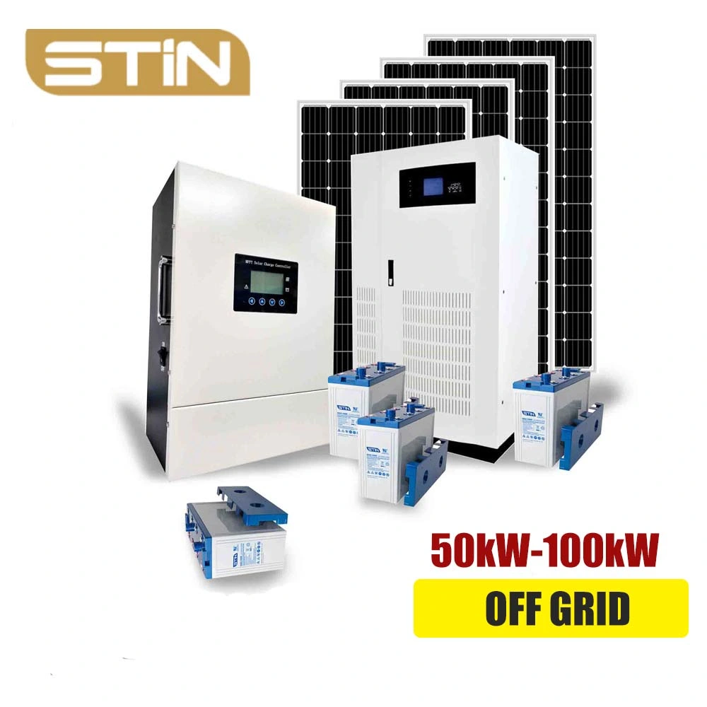 off-Grid10kw 20kw 30kw 50kw 60kw 80kw 100kw Systèmes de panneaux solaires photovoltaïques d'énergie renouvelable pour une utilisation domestique de l'électricité à bon prix