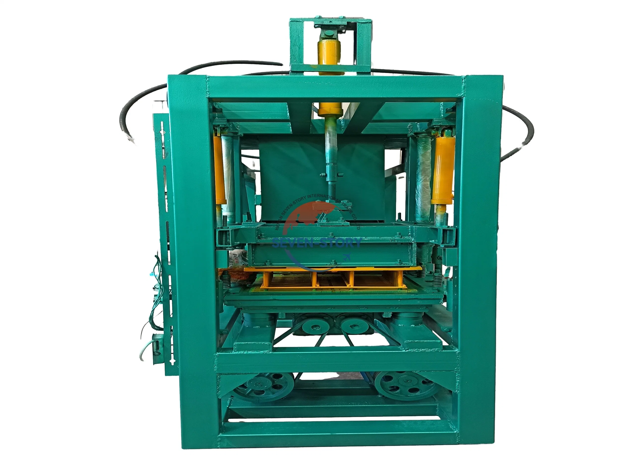 Semi-Automatic Concrete Block Making Machine