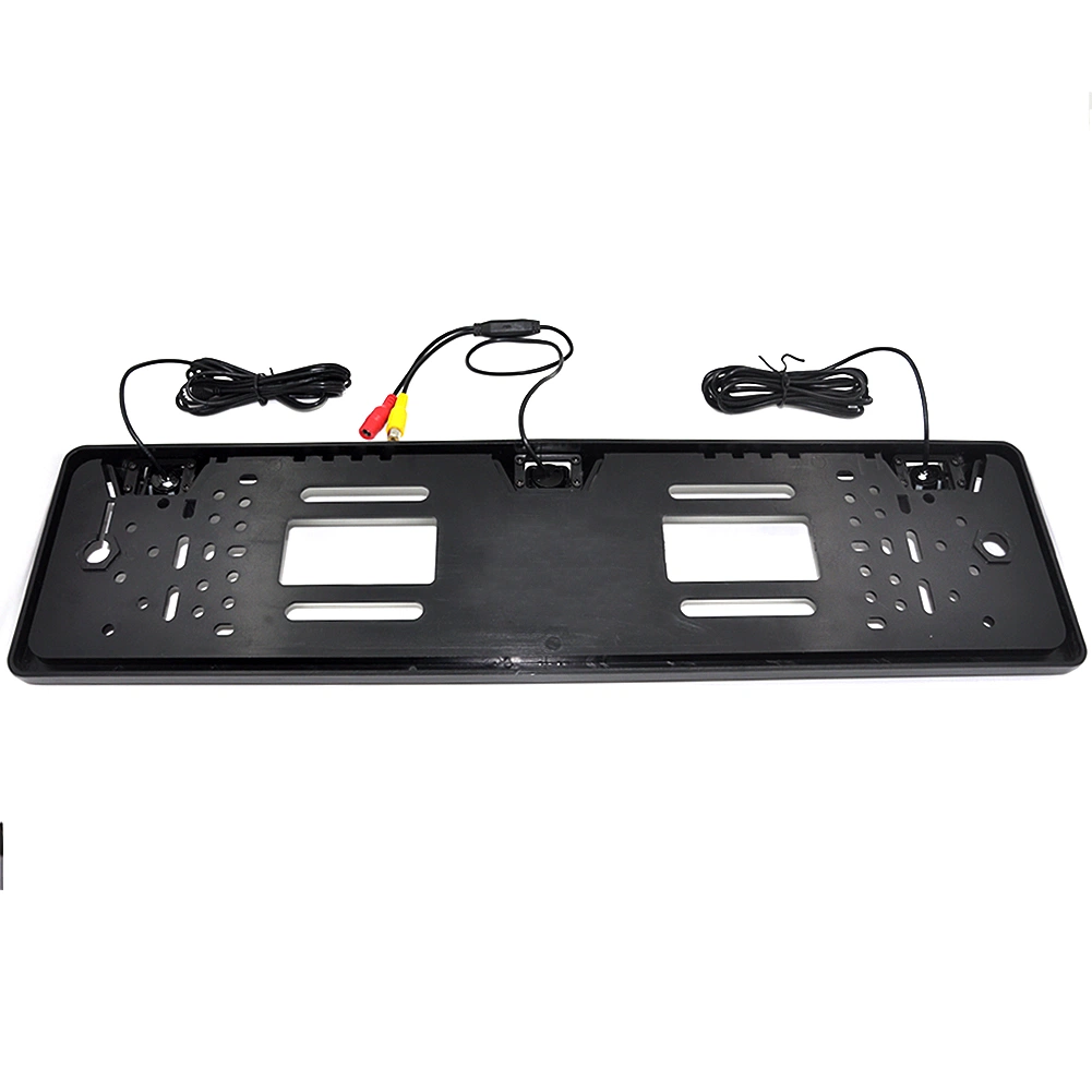 Europrean/Russia Car License Plate Frame Backup Reverse Camera Parking Sensors