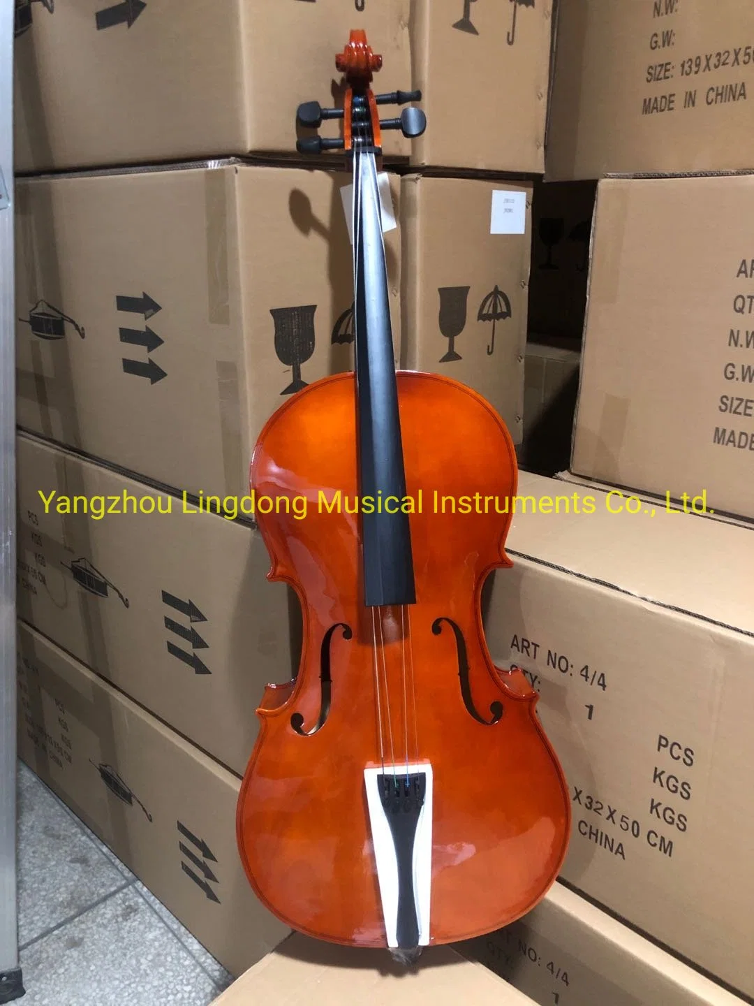 High Grade Plywood Cello 1/8 -4/4 with Free Cello Bags