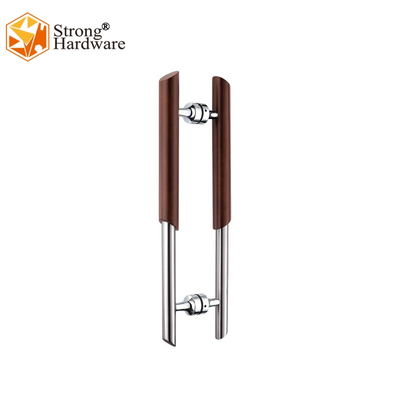 Luxury Design Crystal Sliding Glass Pull Door Handle for Glass Door