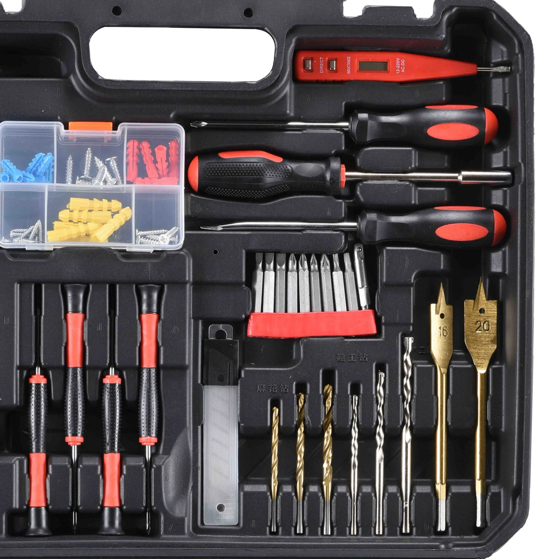 Popular Sale Electric Impact Drill Screwdriver Hand Box Tool Set