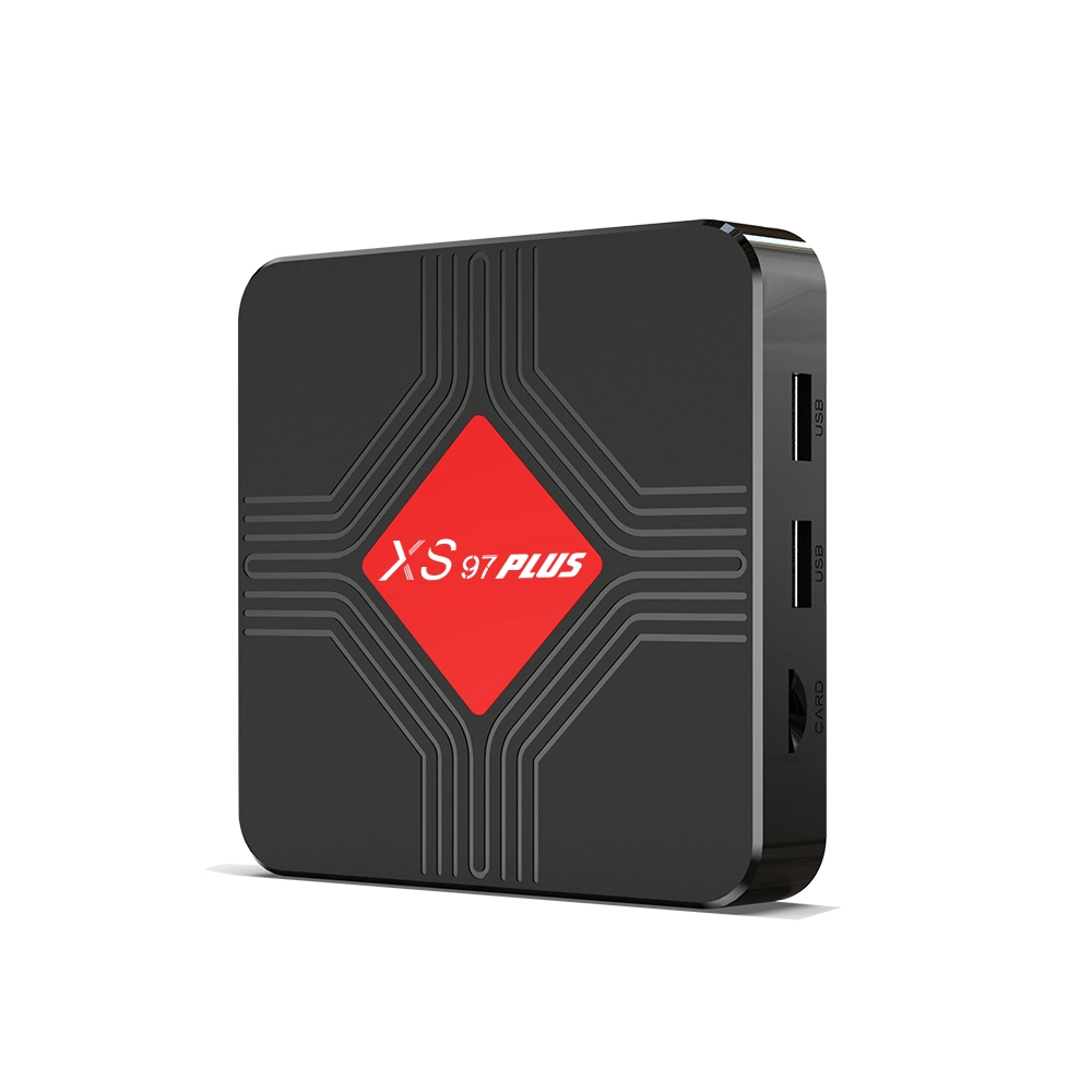 Smart Xs97 Plus Amlogic S905W2 Quad Core Android 11 Bt 5.2 TV Box for Android