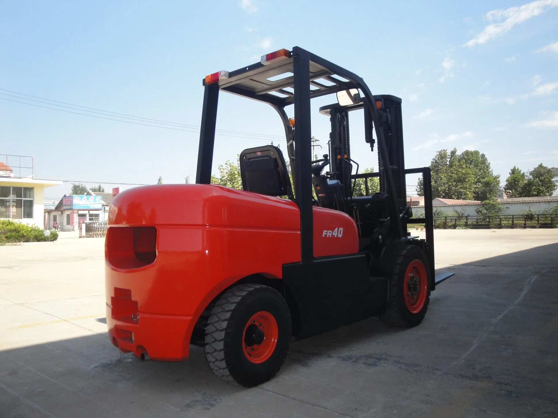 4 Ton Diesel Forklift, Lifting Equipment Sh40fr