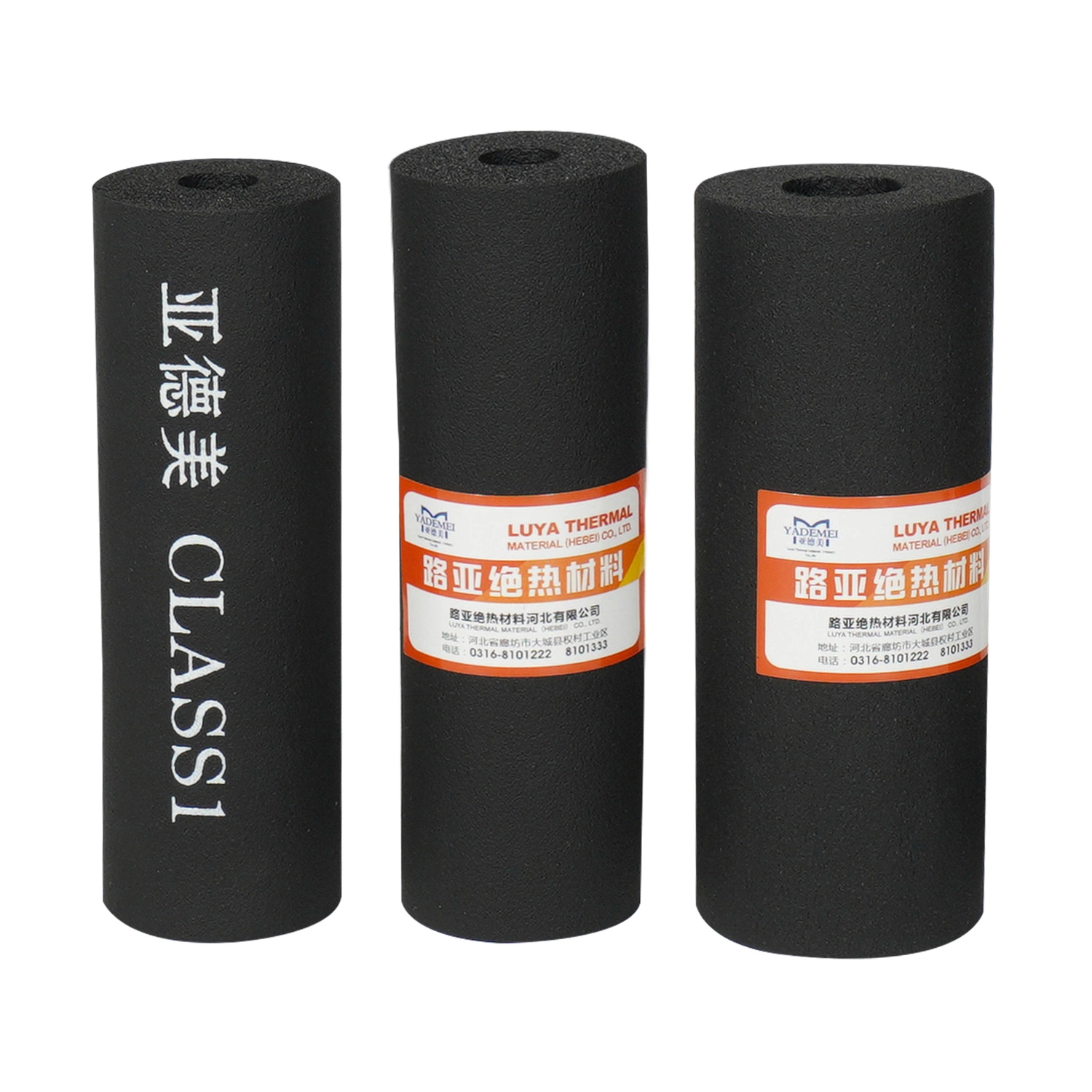 China Manufacture Price CE Certificate Class 0 Fireproof Rubber Foam Board Pipe