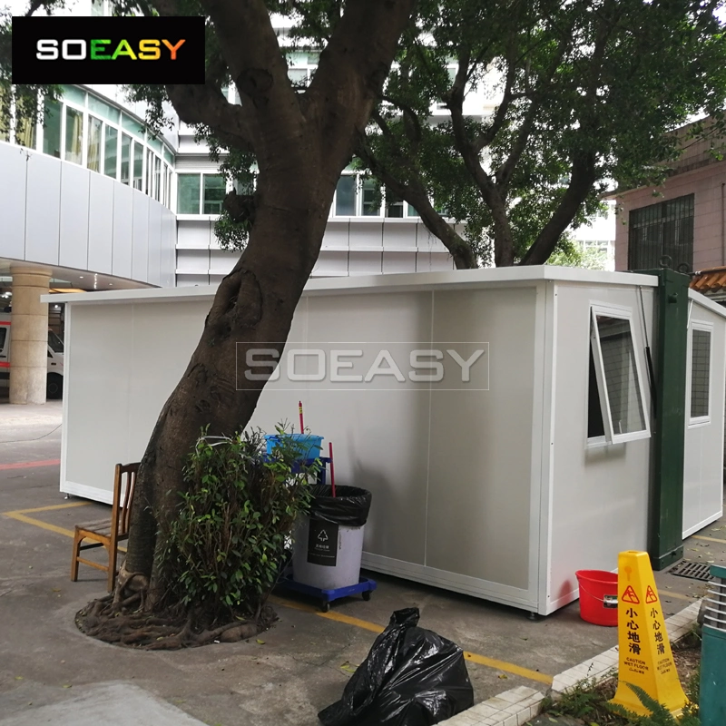 20FT Quickly Install Steel Structure Mini Isolation Home Expandable Container Movable House