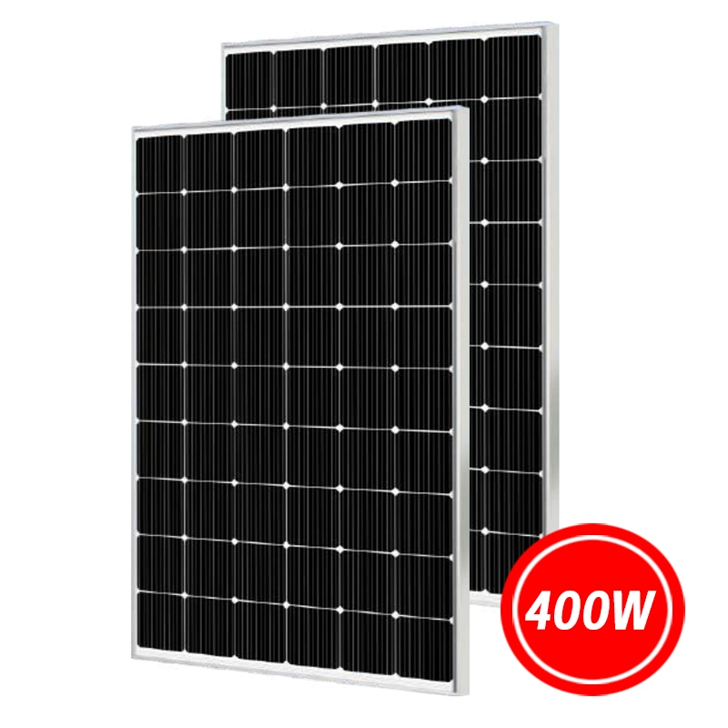 China billig MONO einseitig halb-Chip 390w, 400W, 410w, 21% Wirkungsgrad Solarmodul 250w