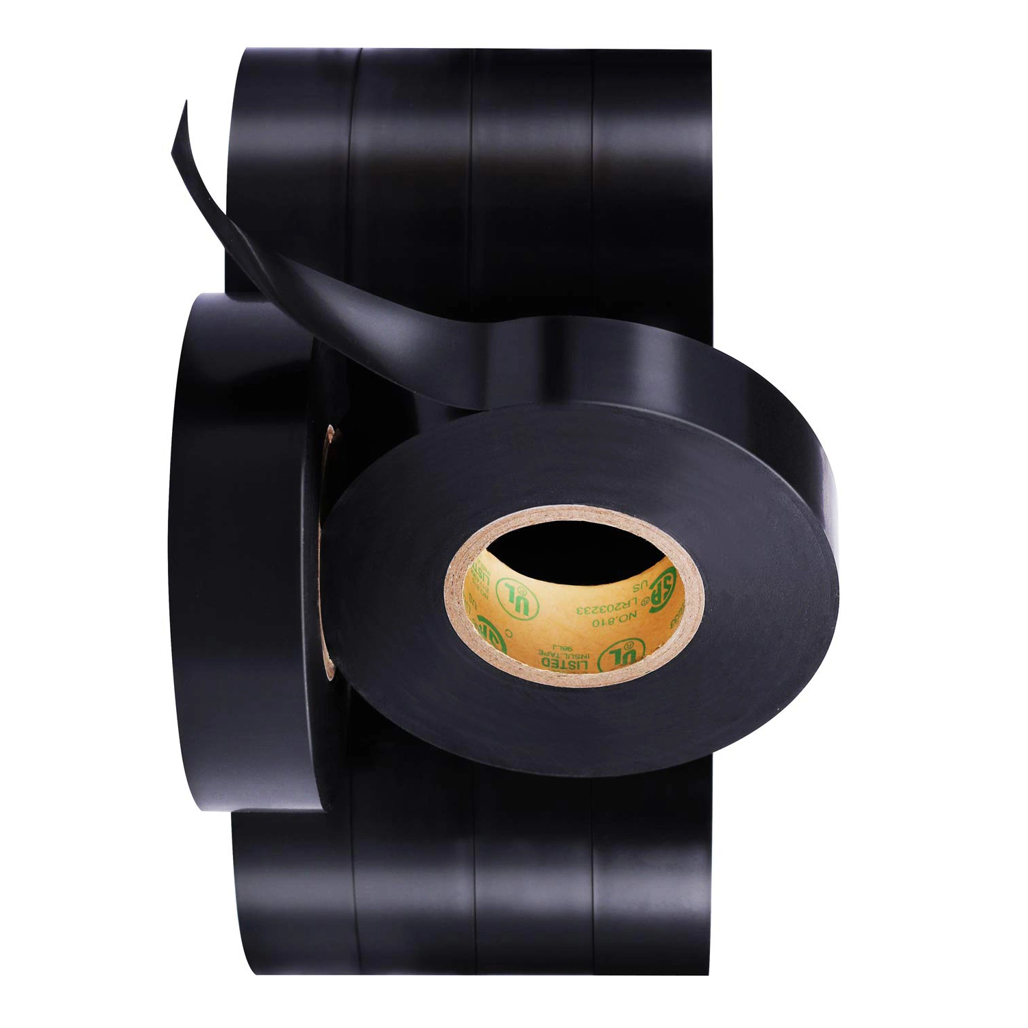 Black PVC Electrical Tape for Insulating Wrapping Wiring Harness