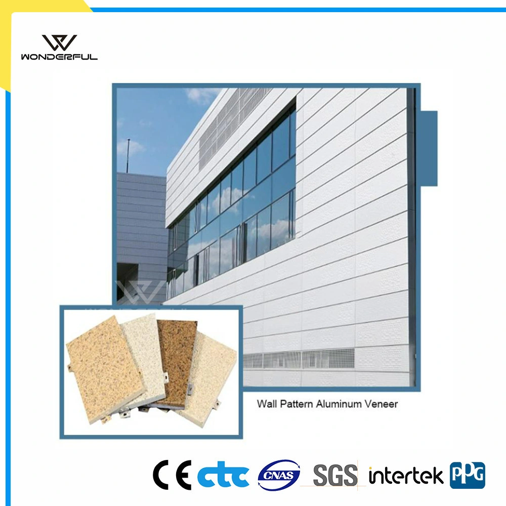 Wooden Grain Cassette for Building Exterior Wall Decoration