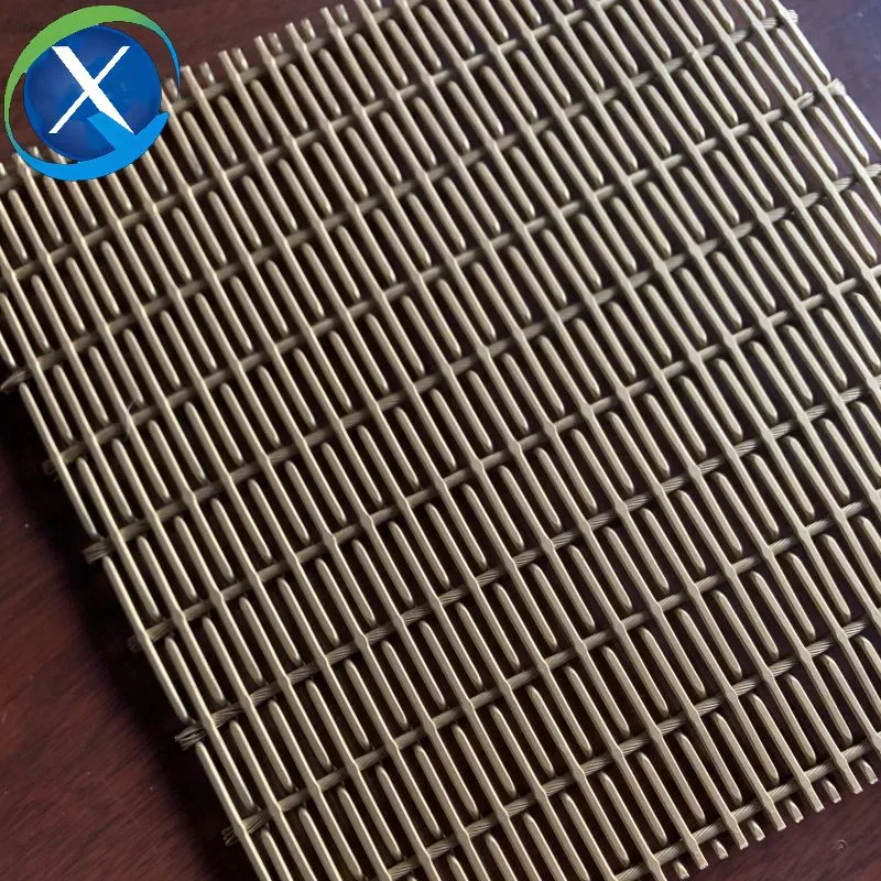 Top Quality Brass Crimped Metal Wire Mesh Decorative Crimped Wire Mesh
