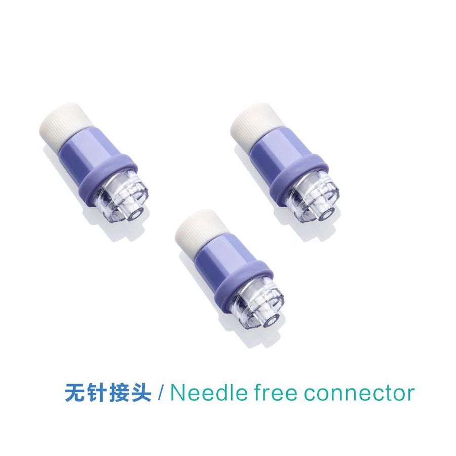 Medical Needle Free Valve Disposable Sterile Needleless Connector