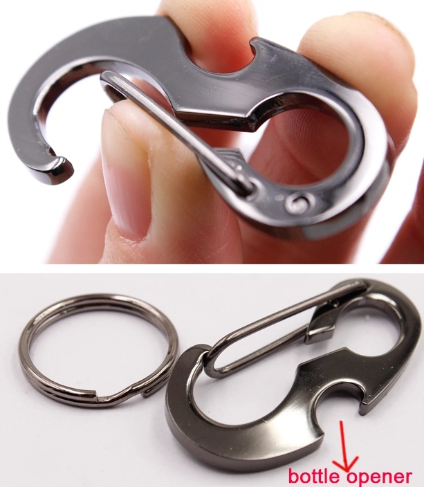 Small Size Round Shape Cheap Carabiner Metal Snap Hook
