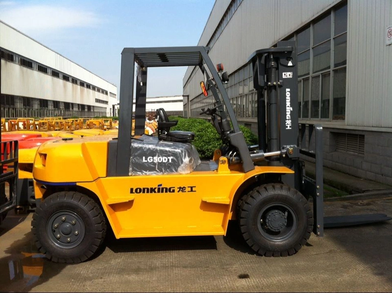 Lonking LG50dt Forklift 5 Ton Diesel Fork Lift Truck