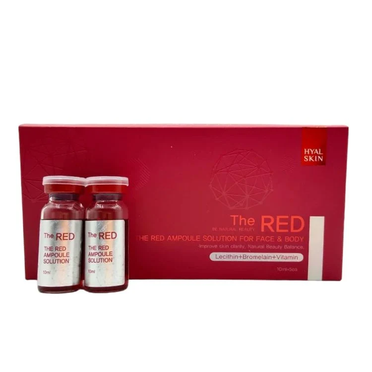 High quality/High cost performance  Skin Beauty Use Lose Weight Korea Ppc Slimming Solution The Red Ampoule Solution