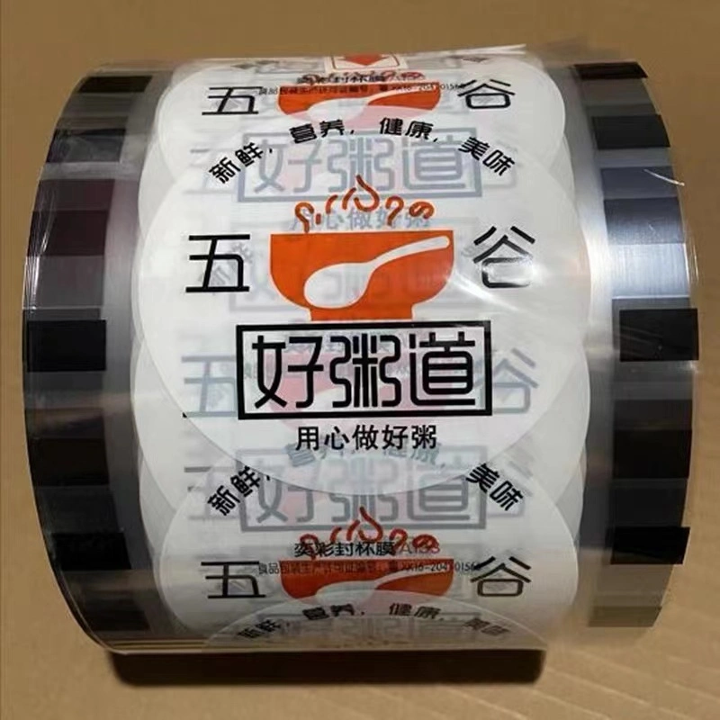 Food Grade Jelly Bubble Tea Packaging Pet CPP Cup Peelable Lidding Film for Food Container Tray