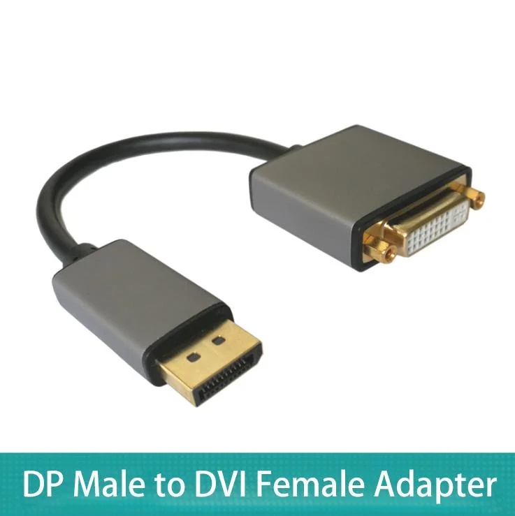 O Displayport para DVI Cabo de Transferência se aplica a Apple Computer monitor DP para DVI TV Cabo de ligação