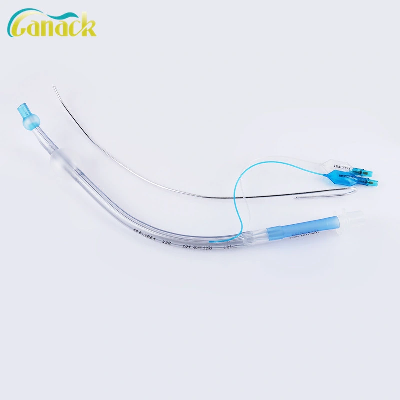 Made of Medical Grade PVC Reinforced Endotracheal Tube with Suction Lumen