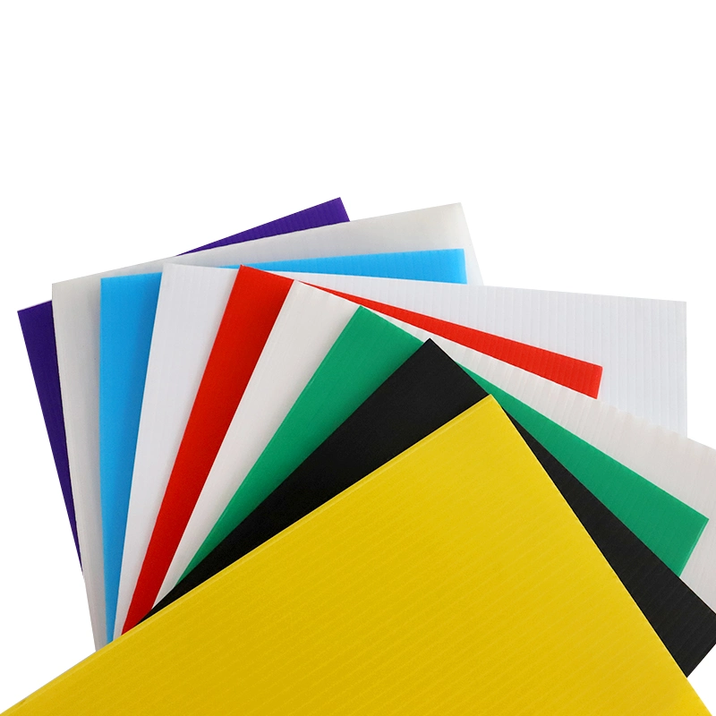 100% Recyclable Polypropylene Coroplast Signs PP Hollow Plastic Sheet