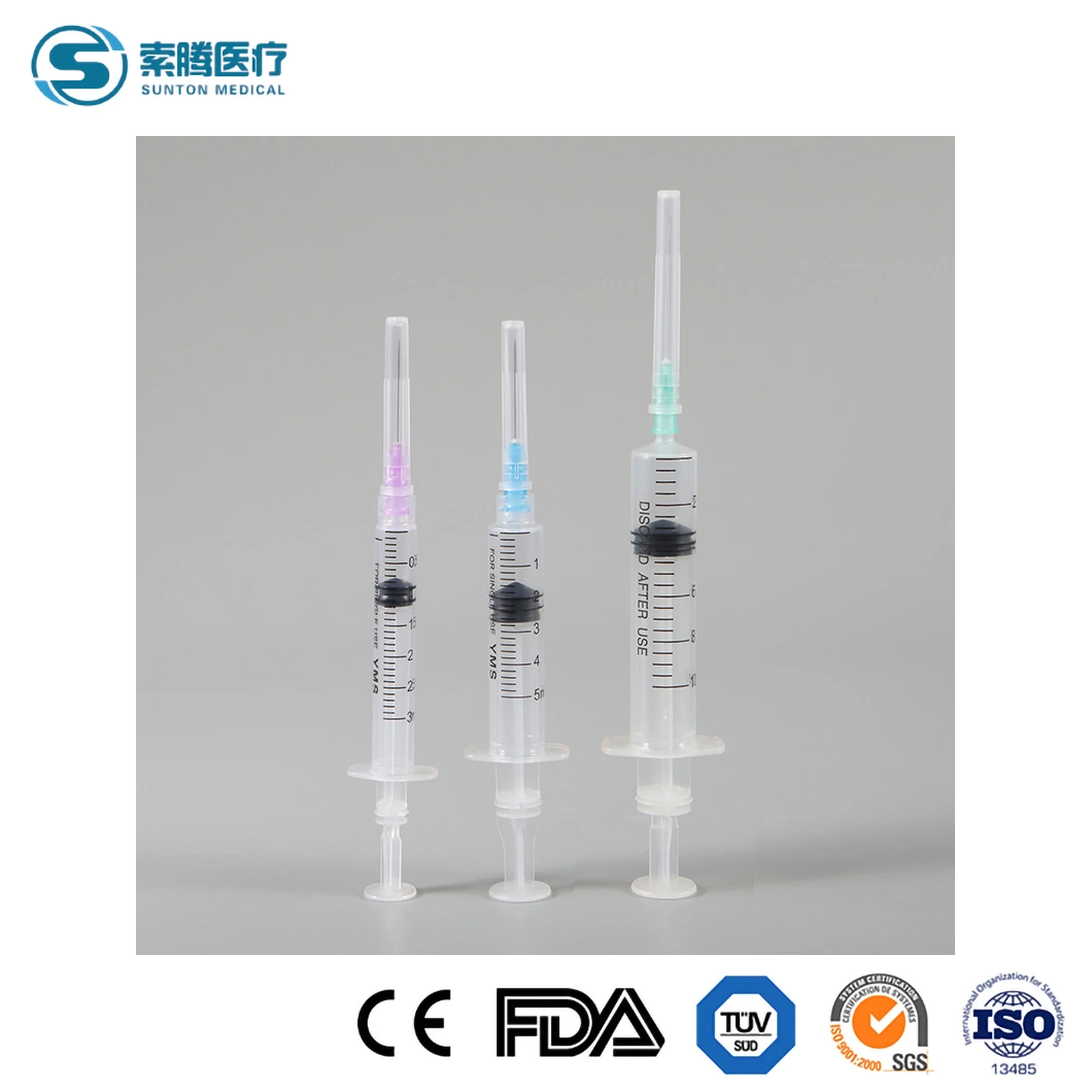 Sunton Toomey Syringe China Disposable Plastic Syringe Factory 27g 25g Micro Cannula Mesotherapy Needle 70mm Tip10ml Syringe with Blunt Needle for Breast Filler