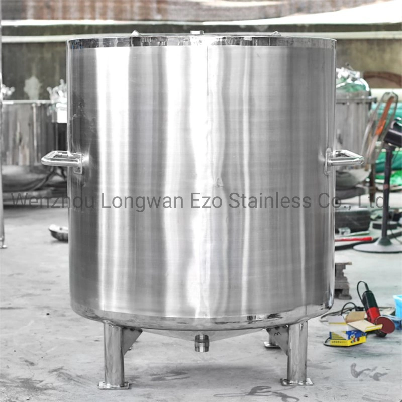 Sanitary Grade Sterile Vacuum Olive Oil Stationary Insulated Stainless Steel Tank