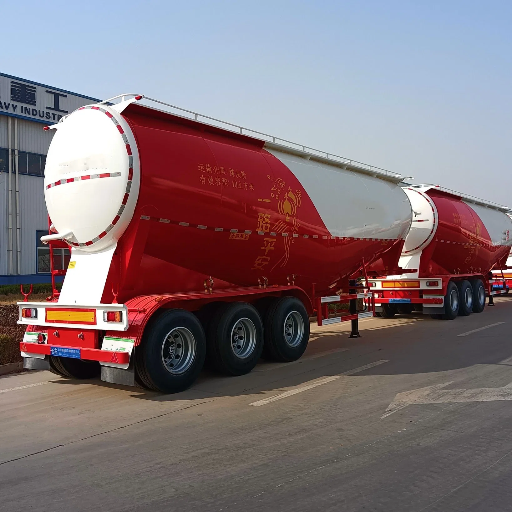 ASME 40m3 42m3 45m3 50m5 LPG Pressure Tank Truck Trailer