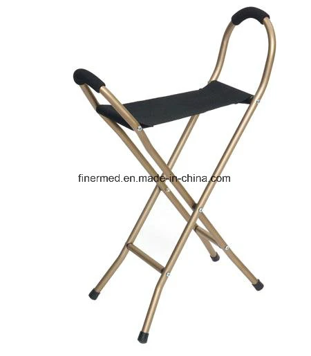 Folding Portable Travel Walking Cane Chair